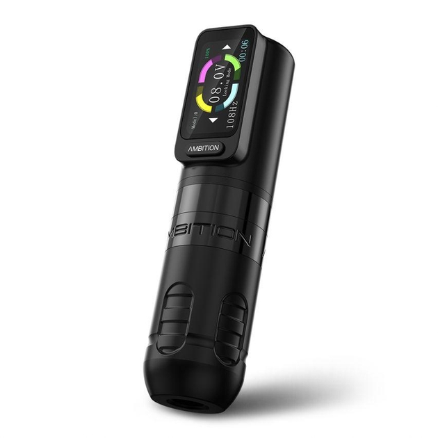 Ambition Zetton Çift Bataryalı Kablosuz Pen Dövme Makinesi 4.0 mm Stroke