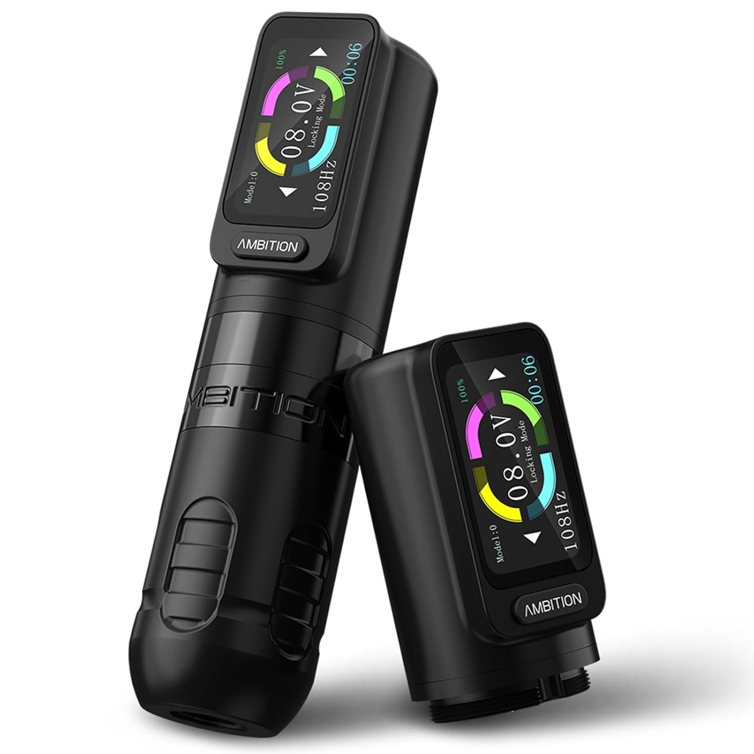 Ambition Zetton Çift Bataryalı Kablosuz Pen Dövme Makinesi 4.0 mm Stroke