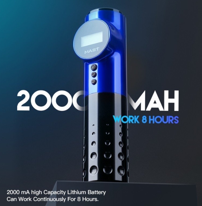 Mast Archer Kablosuz Bataryalı Pen Rotary Dövme Makinesi