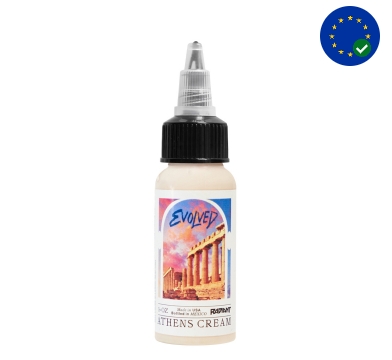 Radiant Athens Cream AB Reach Uyumlu 1 oz - 30 ml Bej Rengi Dövme Boyası