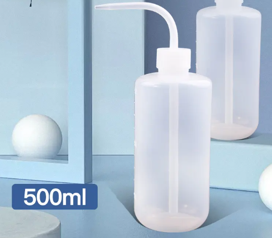 Dövme Temizleme Şişesi Basmalı ve Damlatmalı 500 ml