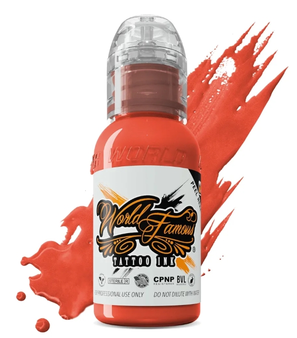 World Famous Bora Bora Peach 1 oz 30 ml Dövme Boyası
