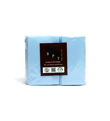 Dövme Temizleme Havlusu Açık Mavi Katlı  17x30cm 100 Yaprak
