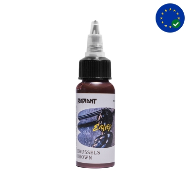 Radiant Brussels Brown AB Reach Uyumlu 1 oz - 30 ml Kahverengi Dövme Boyası
