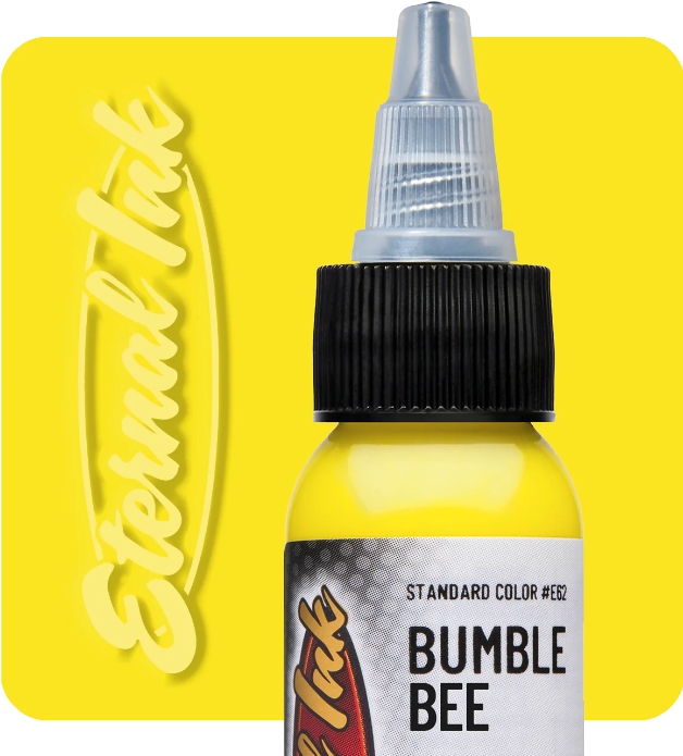 Eternal Bumble Bee 1 oz - 30 ml Parlak Sarı Dövme Boyası