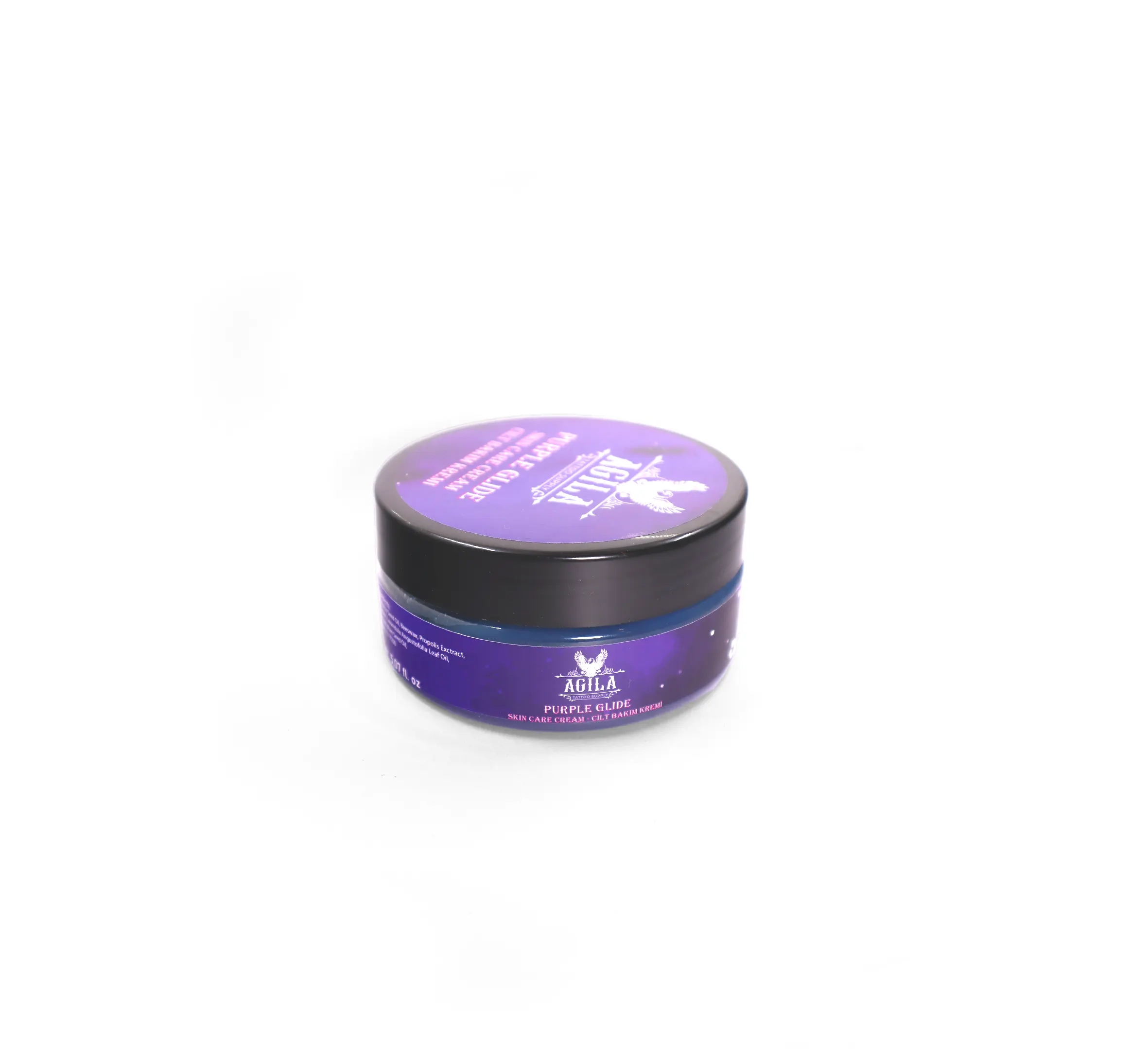 Agila Purple Glide 150 ml Dövme ve Cilt Bakım Kremi