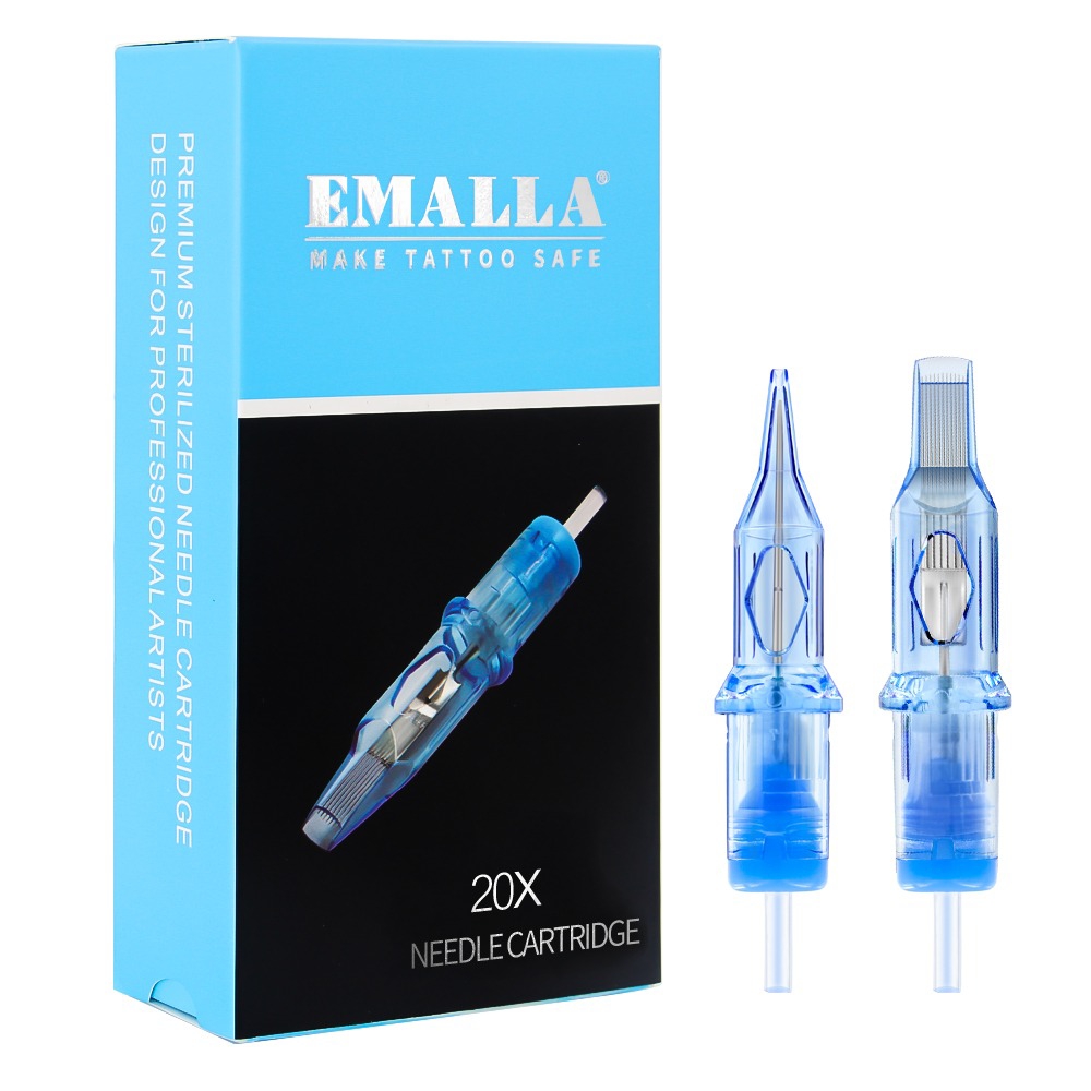 Emalla Eliot Cartridge  #1025 CM Curved Magnum Kartuş Dövme İğnesi