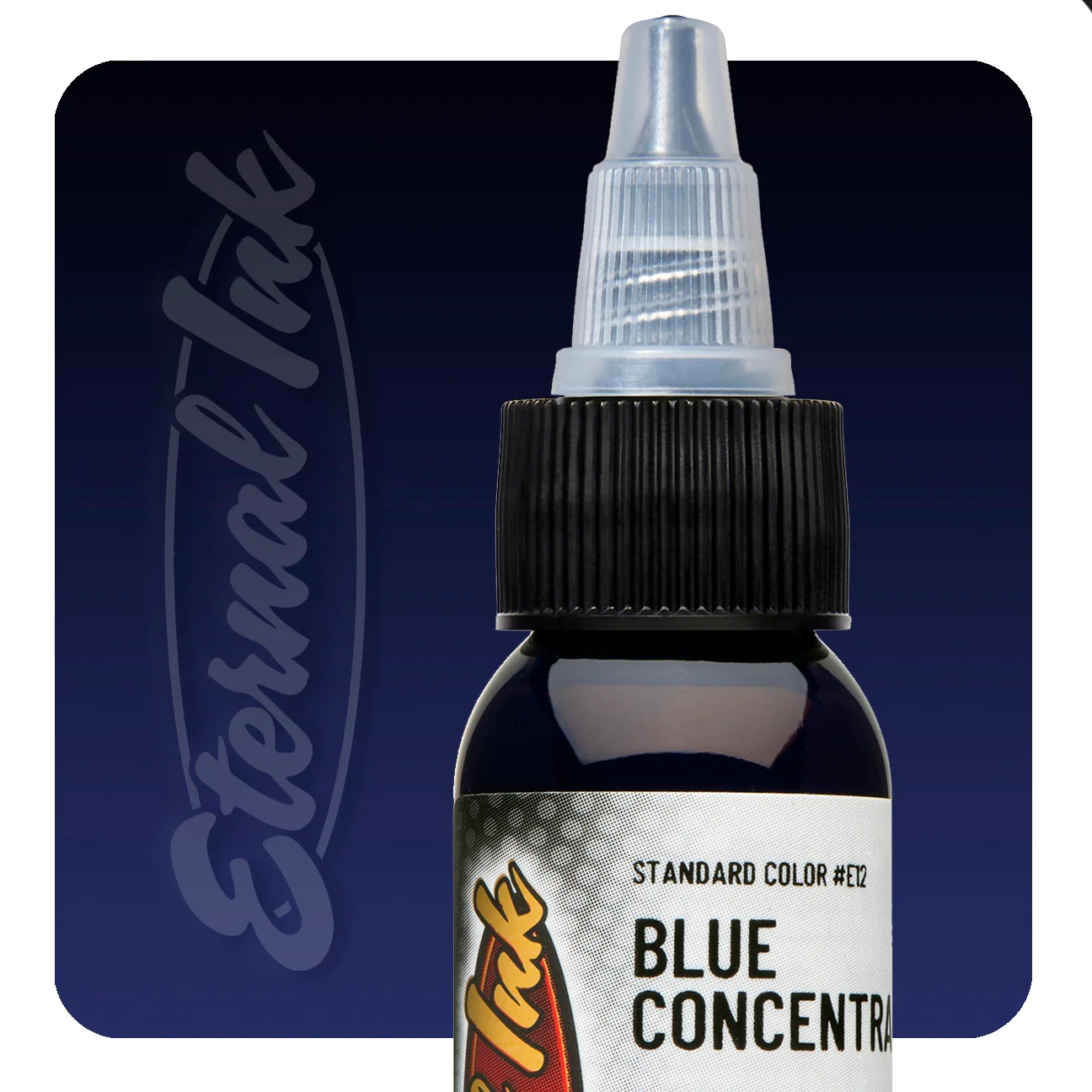 Eternal Blue Concentrate 1/2 oz - 15 ml Mavi Dövme Boyası