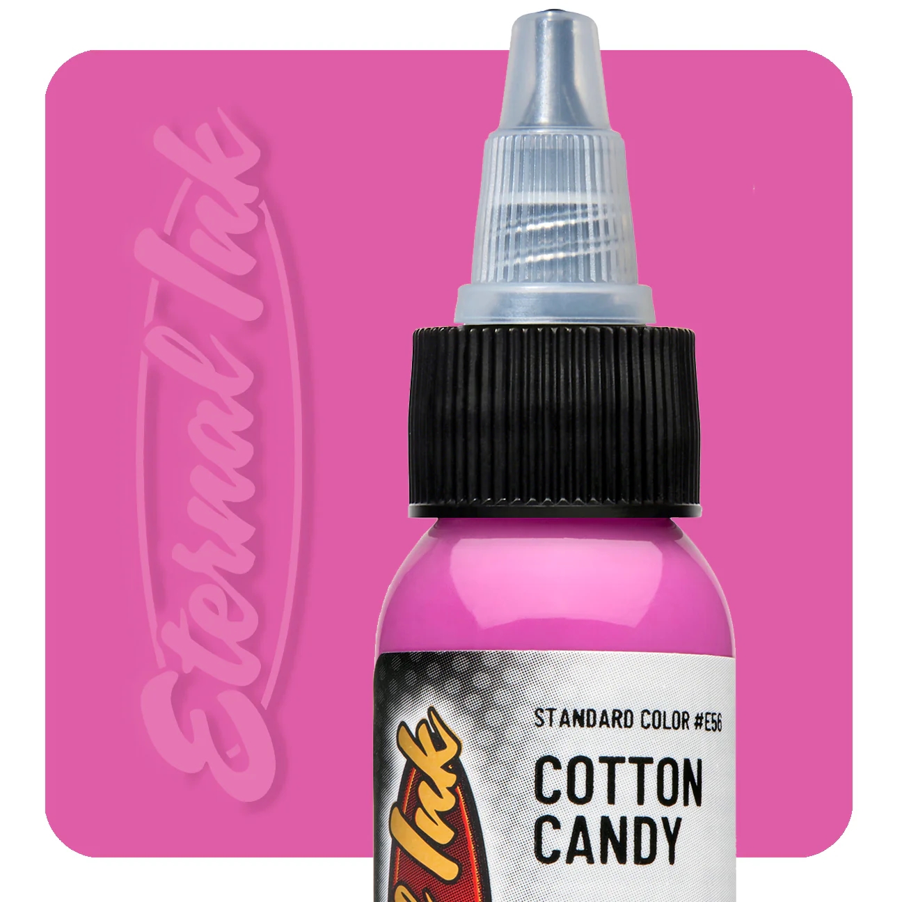 Eternal Cotton Candy 1/2 oz - 15 ml Pembe Dövme Boyası