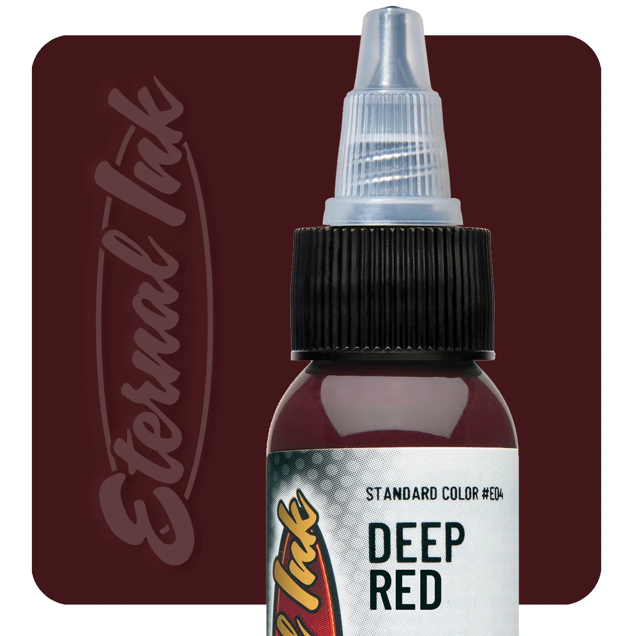 Eternal Deep Red 1/2 oz - 15 ml Koyu Kırmızı Dövme Boyası