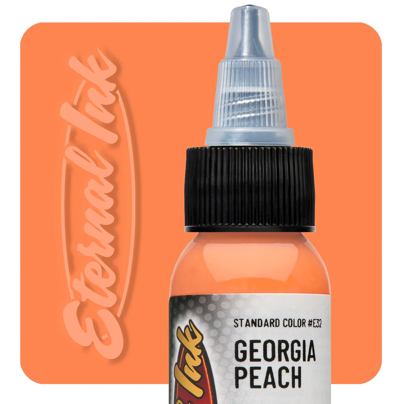 Eternal Georgia Peach 1/2 oz - 15 ml Turuncu Dövme Boyası
