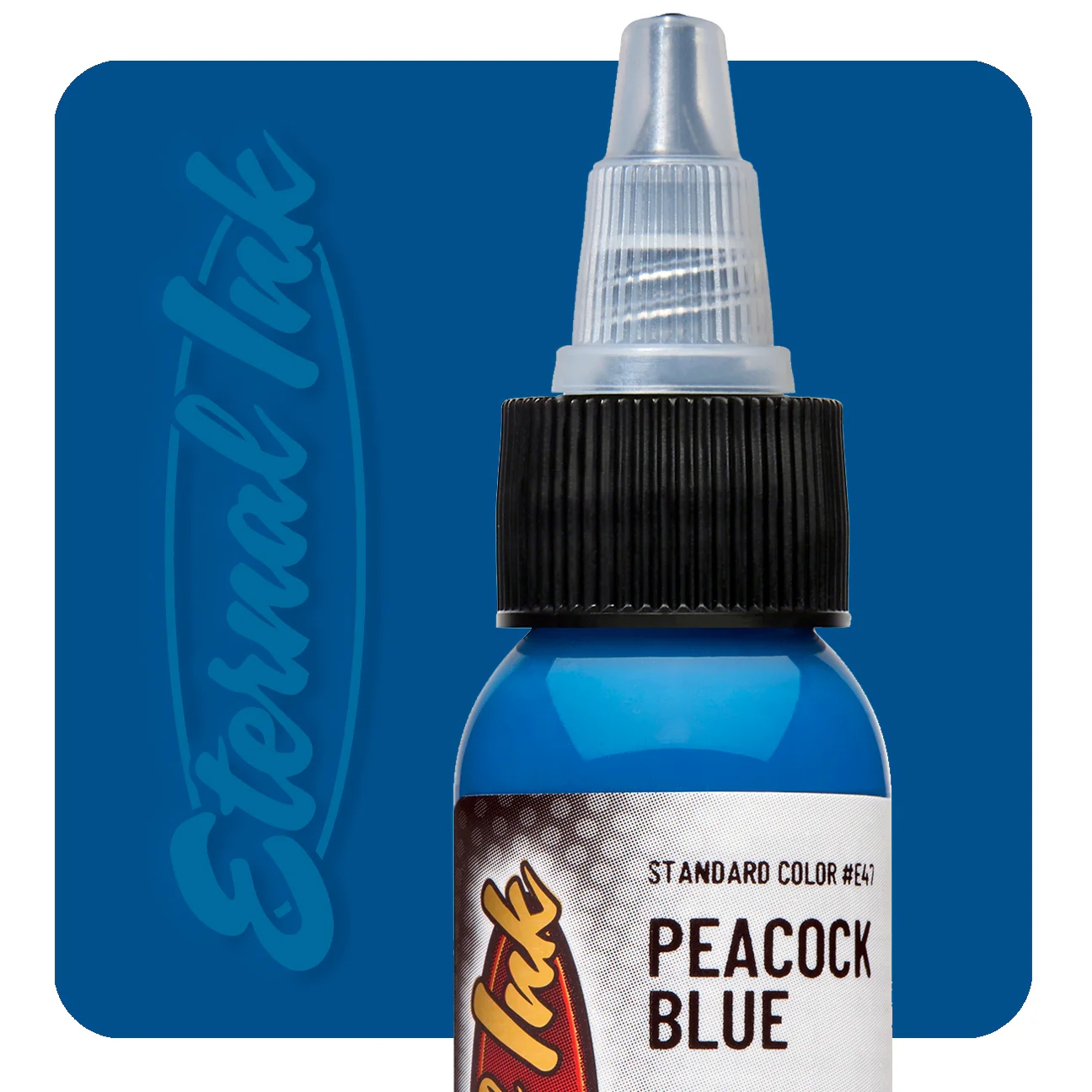 Eternal Peacock Blue 1/2 oz - 15 ml Mavi Dövme Boyası