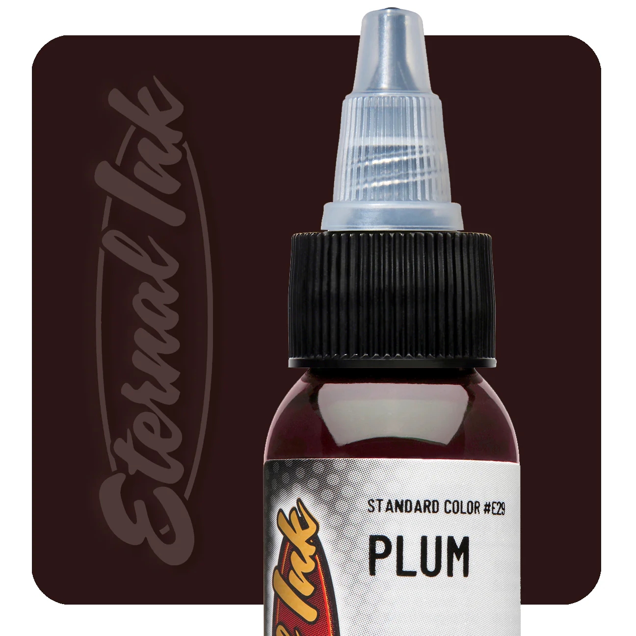 Eternal Plum 1/2 oz - 15 ml Mor Dövme Boyası