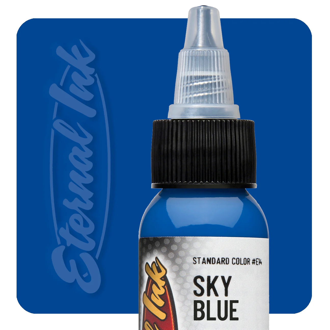 Eternal Sky Blue 1/2 oz - 15 ml Koyu Mavi Dövme Boyası