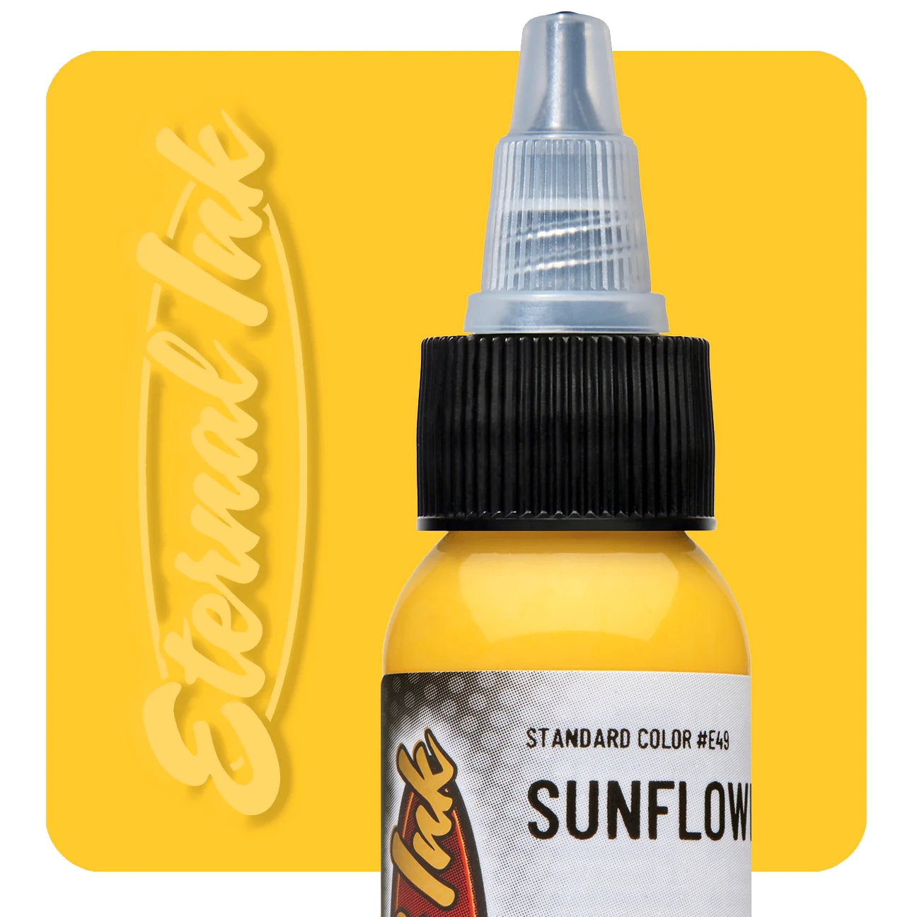 Eternal Sunflower 1/2 oz - 15 ml Sarı Dövme Boyası