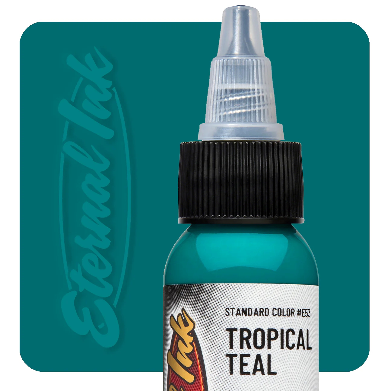 Eternal Tropical Teal 1/2 oz - 15 ml Mavi Dövme Boyası