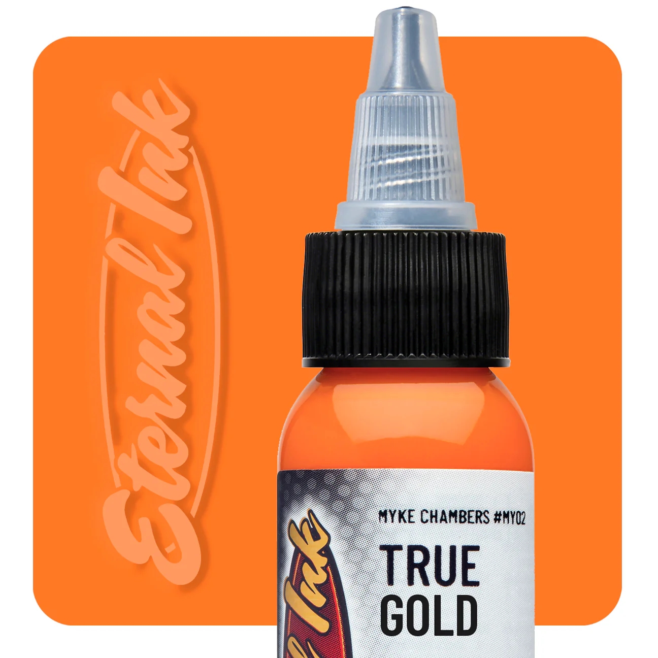 Eternal True Gold 1/2 oz - 15 ml Turuncu Dövme Boyası