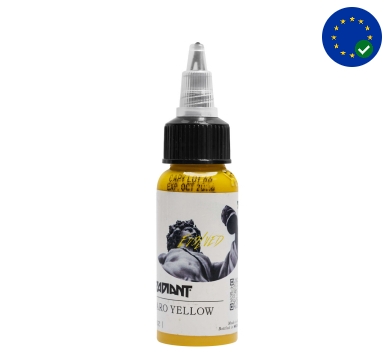 Radiant Faro Yellow AB Reach Uyumlu 1 oz - 30 ml Sarı Dövme Boyası