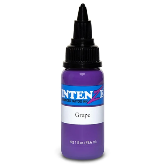İntenze Grape 1 oz - 30 ml Açık Mor Dövme Boyası