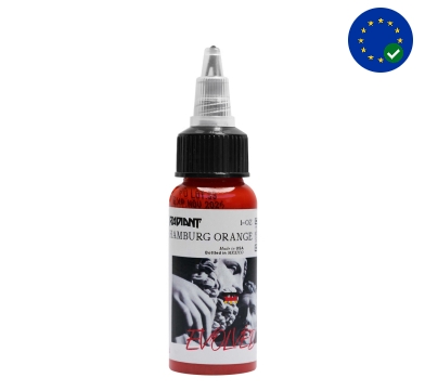 Radiant Hamburg Orange AB Reach Uyumlu 1 oz - 30 ml Turuncu Dövme Boyası