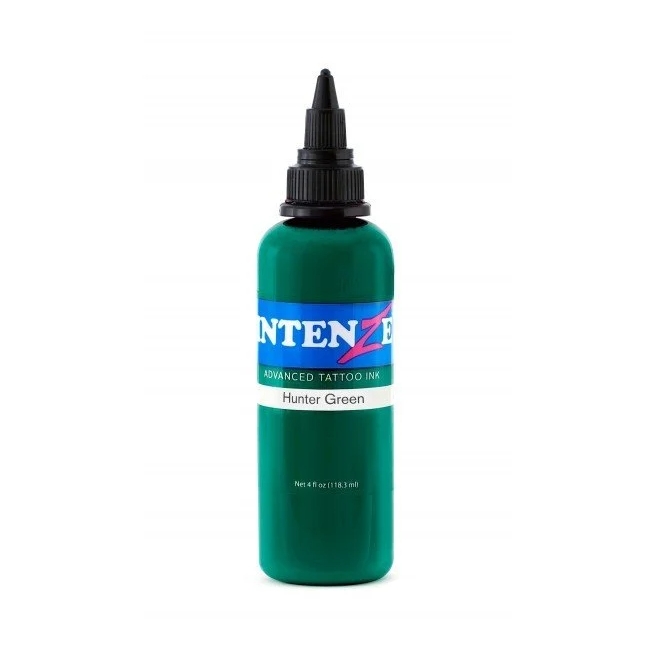 İntenze Hunter Green 1 oz - 30 ml Yeşil Dövme Boyası