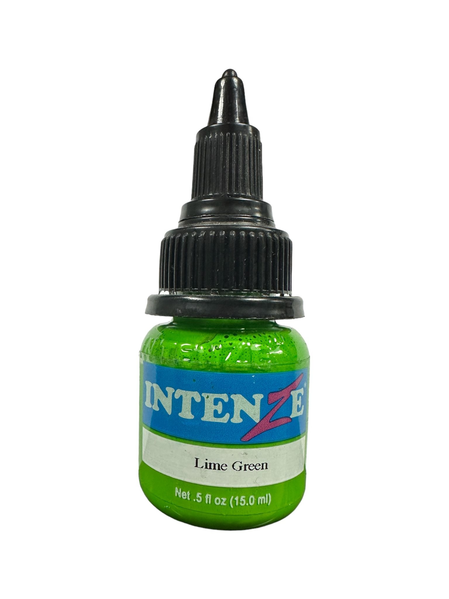 İntenze Lime Green 1/2 oz-15 ml Parlak Yeşil Dövme Boyası