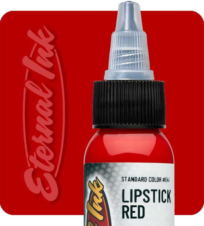 Eternal Lipstick Red 4oz - 120 ml Canlı Parlak Kırmızı Dövme Boyası