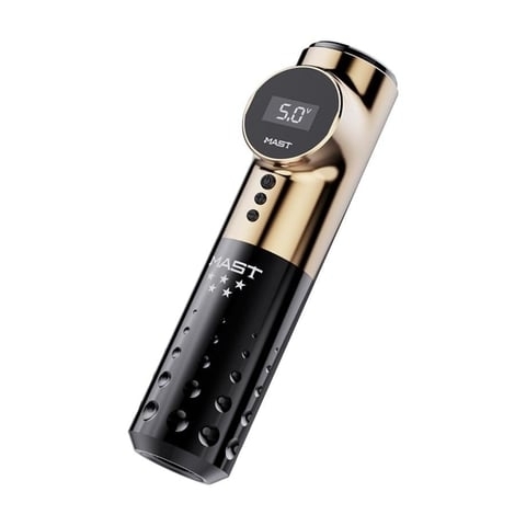 Mast Archer 5 Star Series Gold Kablosuz Bataryalı Pen Rotary Dövme Makinesi