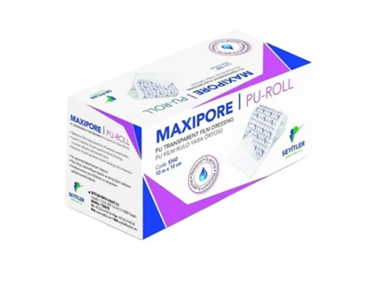 Maxipore PU -Film Fix Dövme Bakım Streç Film 10 cm x 10 mt