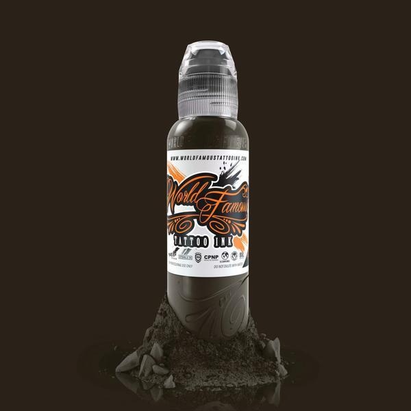 World Famous  Michele Deep Brown 1/2 oz - 15 ml  Kahverengi Dövme Boyası