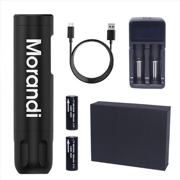 Morandi Kablosuz  Pilli 3.5mm Stroke Pen Rotary Dövme Makinesi