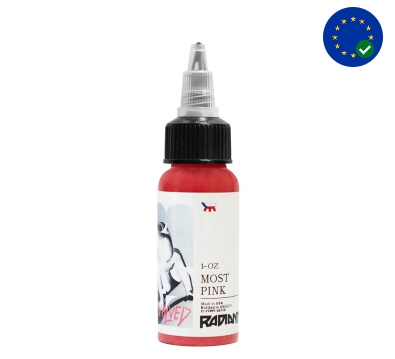 Radiant Most Pink AB Reach Uyumlu 1 oz - 30 ml Pembe Dövme Boyası