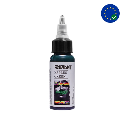 Radiant Naples Green  AB Reach Uyumlu 1 oz - 30 ml Yeşil Dövme Boyası