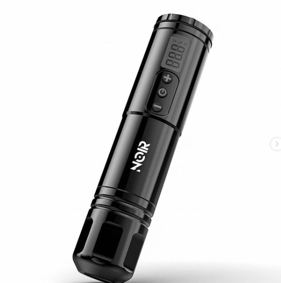 Noir Kablosuz Ve Kablolu Kullanılabilen Pilli Pen Rotary Dövme Makinesi
