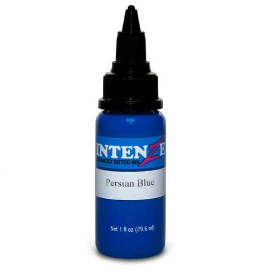 İntenze Persian Blue 1 oz - 30 ml Mavi Dövme Boyası