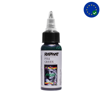 Radiant Pisa Green  AB Reach Uyumlu 1 oz - 30 ml Yeşil Dövme Boyası