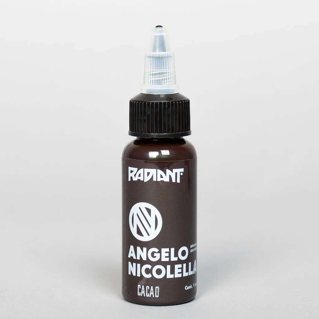 Radiant Angelo Cacao 1 oz - 30 ml Kahverengi Dövme Boyası