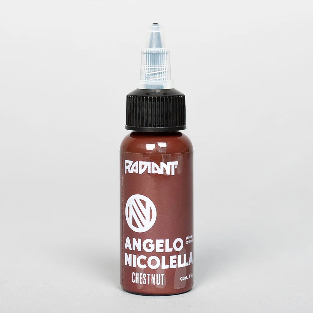 Radiant Angelo Chestnut 1 oz - 30 ml Kahverengi Dövme Boyası