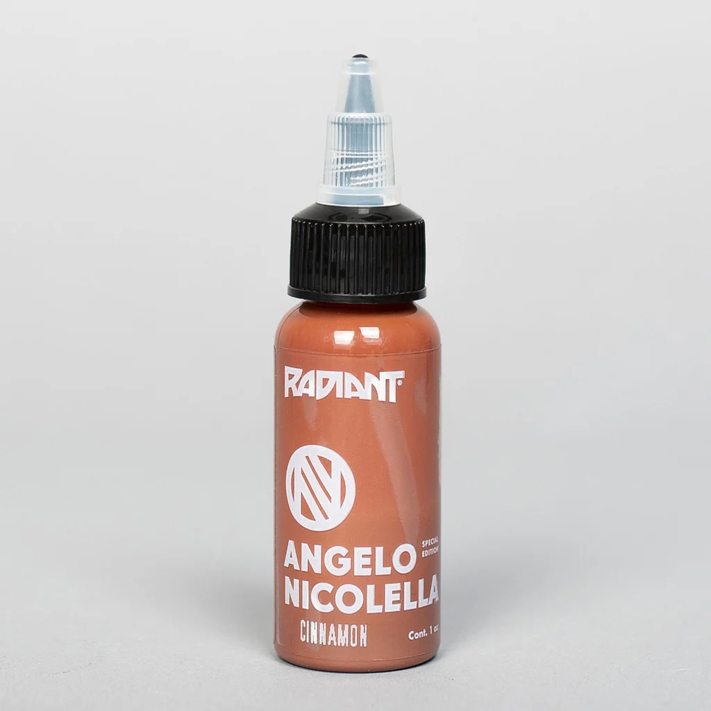 Radiant Angelo Cinnamon 1 oz - 30 ml Kahverengi Dövme Boyası