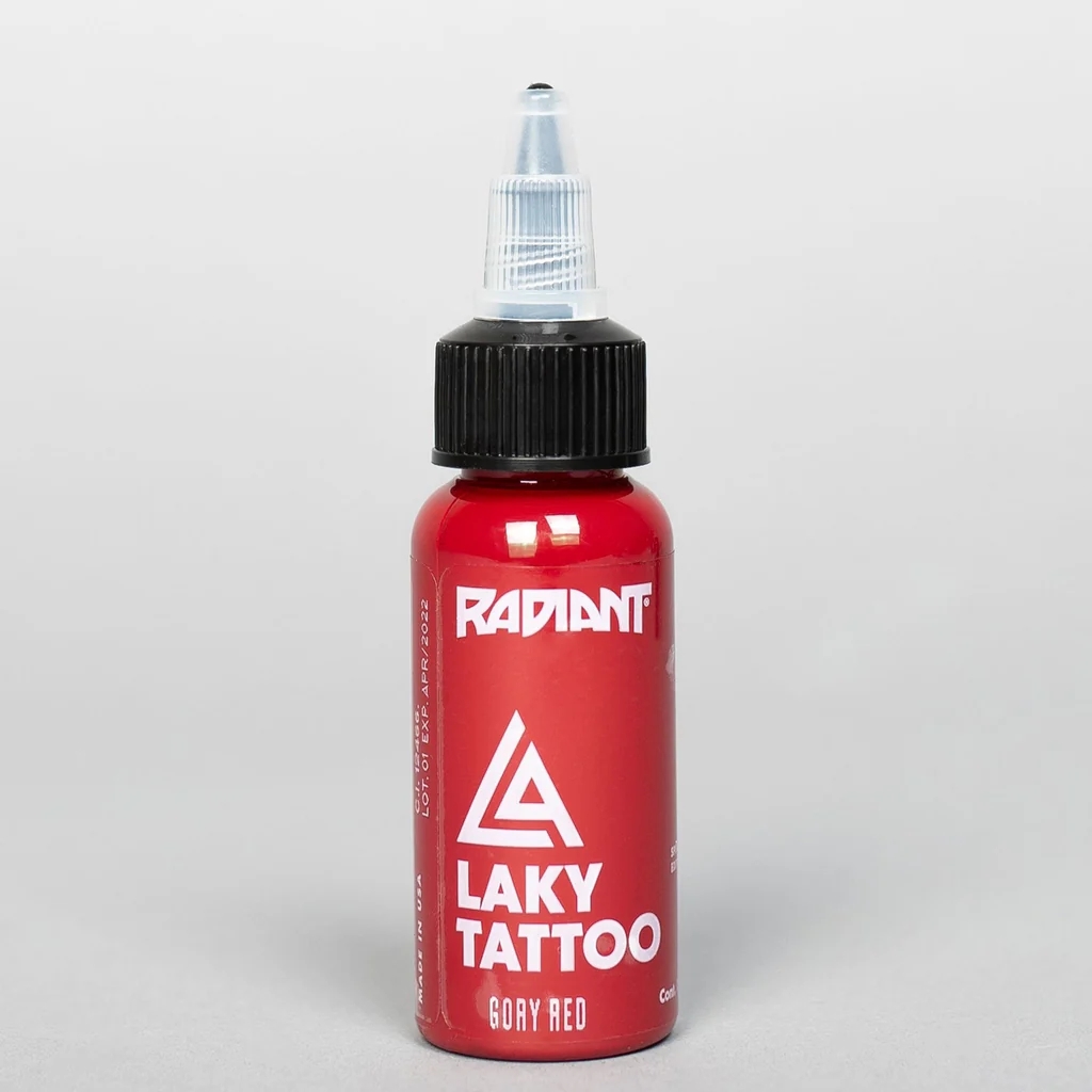 Radiant Laky Gory Red 1 oz - 30 ml Kırmızı Dövme Boyası