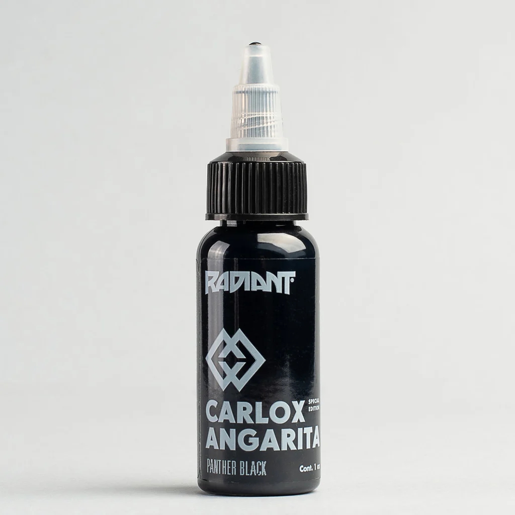 Radiant Carlox Panther Black 1 oz - 30 ml Siyah Dövme Boyası