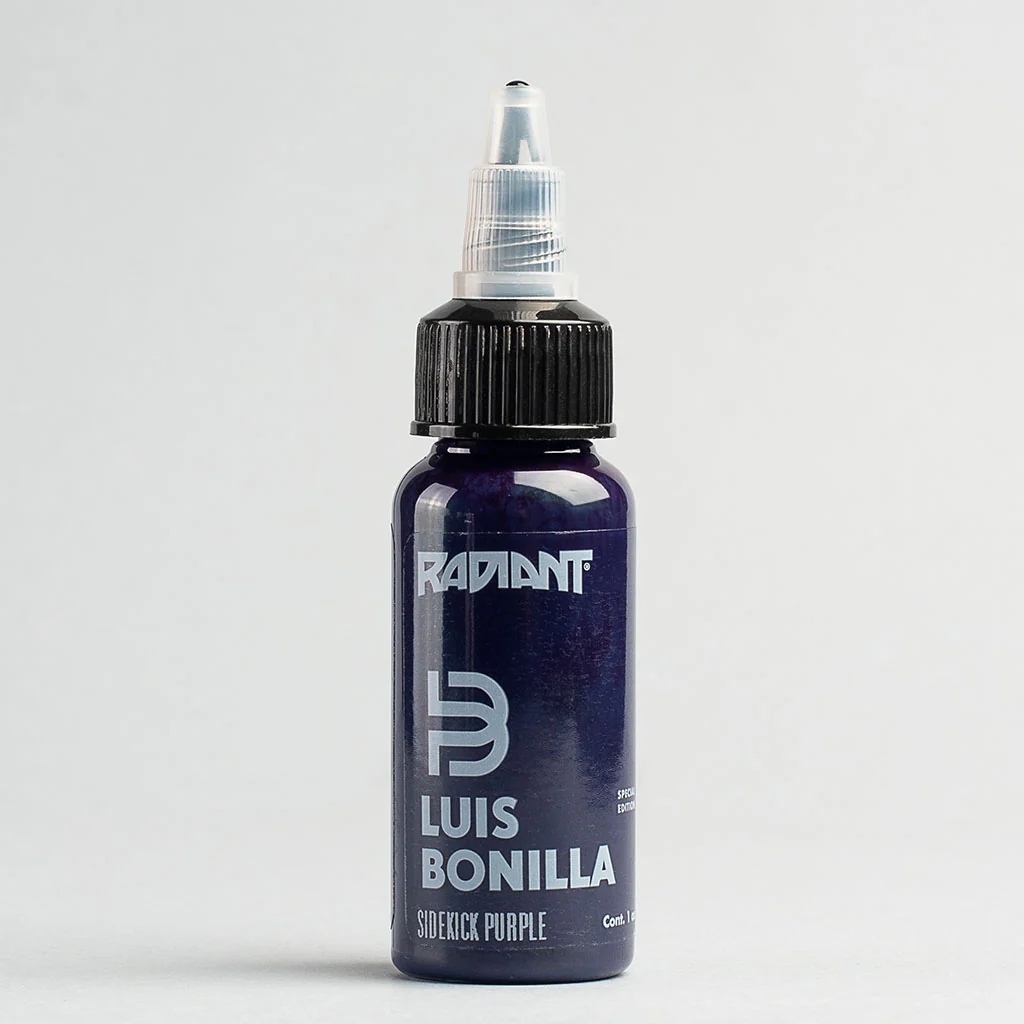 Radiant Luis Sidekick Purple 1 oz - 30 ml Mor Dövme Boyası