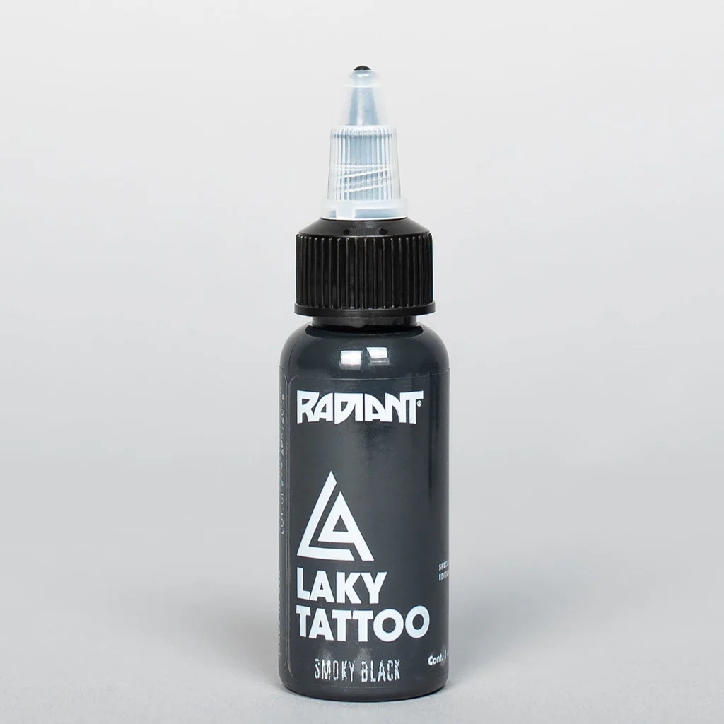 Radiant Laky Smoky Black 1 oz - 30 ml Siyah Dövme Boyası