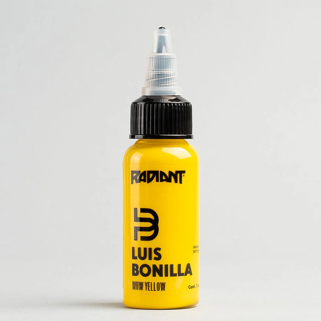 Radiant Luis Wow Yellow 1 oz - 30 ml Sarı Dövme Boyası