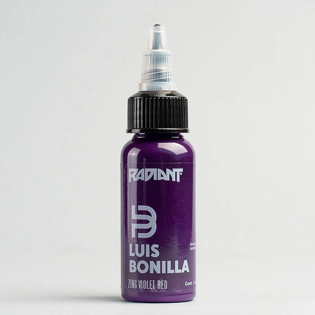 Radiant Luis Zing Violet Red 1 oz - 30 ml Mor Dövme Boyası