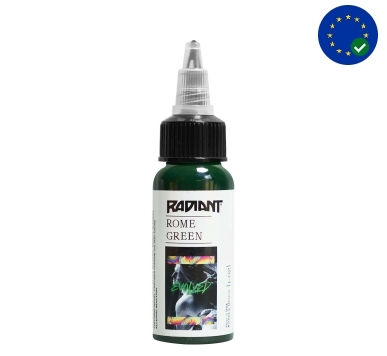 Radiant Rome Green  AB Reach Uyumlu 1 oz - 30 ml Yeşil Dövme Boyası
