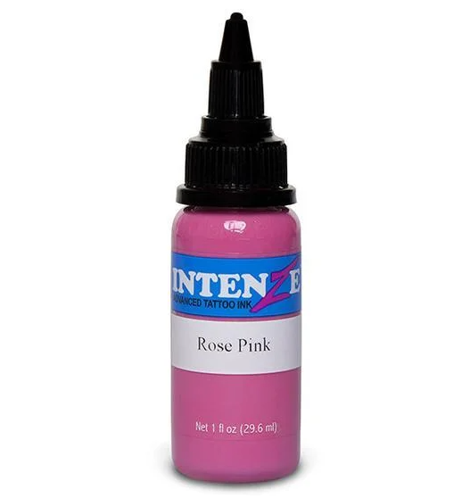 İntenze Rose Pink 1 oz - 30 ml Parlak Pembe Dövme Boyası