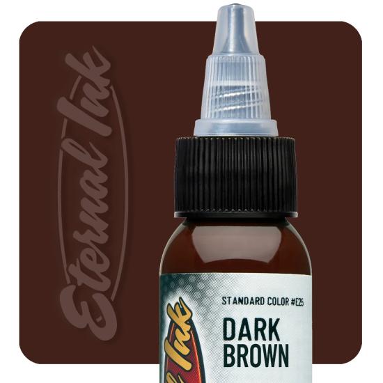 Eternal Dark Brown 1/2oz - 15ml Dövme Boyası
