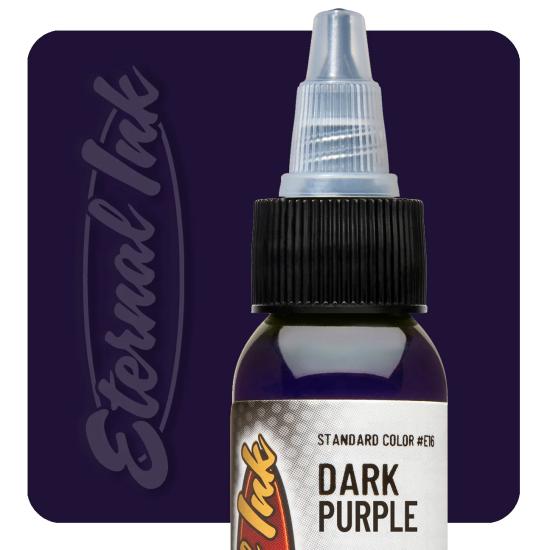 Eternal Dark Purple 1/2 oz - 15 ml Dövme Boyası