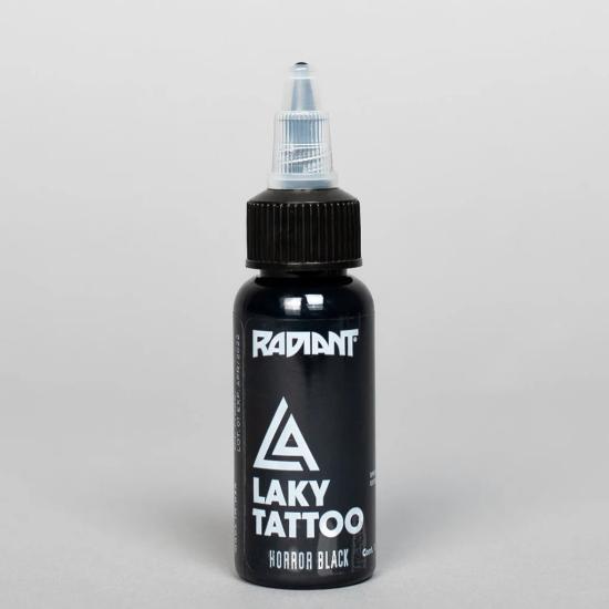 Radiant Horror Black 1 oz-30 ml Siyah Dövme Boyası